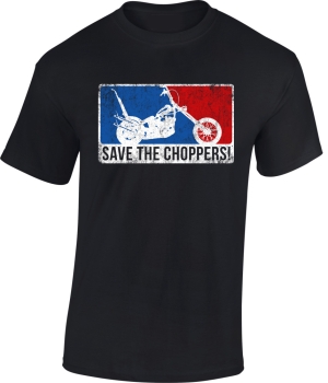 Save The Choppers! – T-Shirt ML-Logo