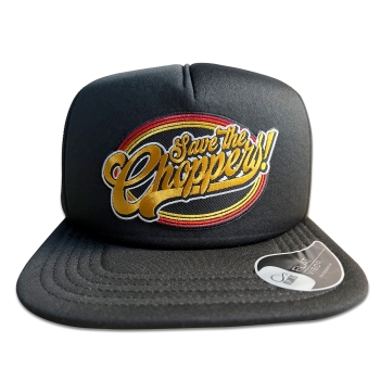Save The Choppers! – Trucker Hat High School Black