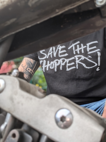Save The Choppers! – T-Shirt Statement
