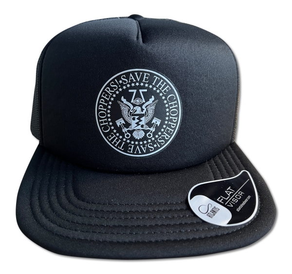 Save The Choppers! – Trucker Hat Eagle Black