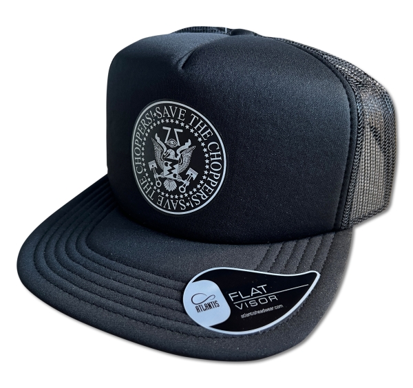 Save The Choppers! – Trucker Hat Eagle Black