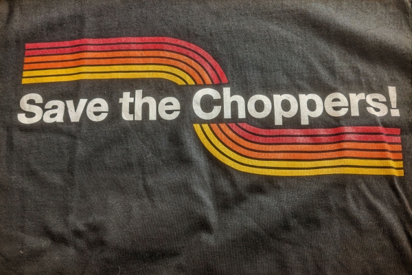 Save The Choppers! – T-Shirt Stripes