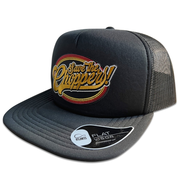 Save The Choppers! – Trucker Hat High School Black