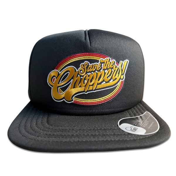 Save The Choppers! – Trucker Hat High School Black