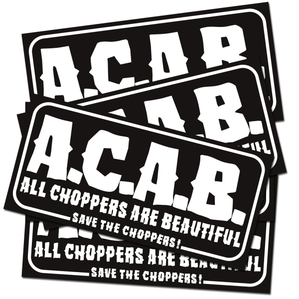 Save The Choppers! – Sticker-Set All Choppers Are Beautiful