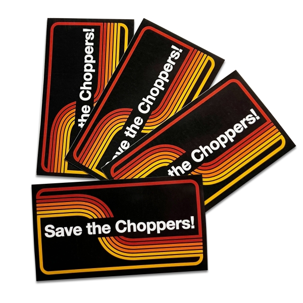 Save The Choppers! – Sticker-Set Stripes