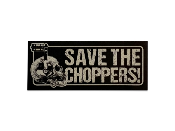 Save The Choppers! – Sticker-Set Skull